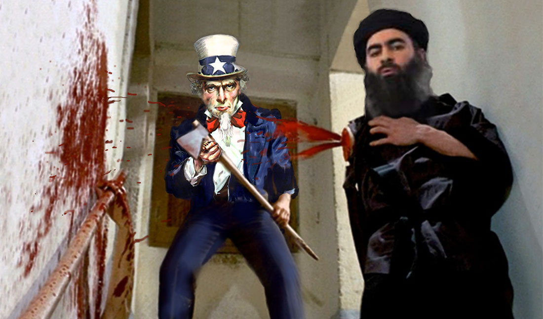 BAGHDADI WOUNDED BY AMERICAN STRIKE