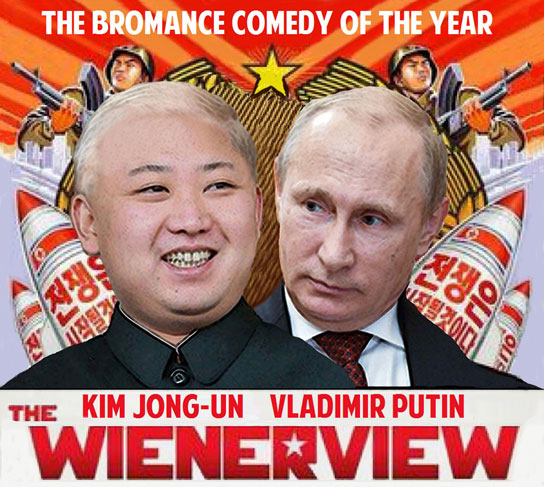 PUTIN INVITATION MAY LEAD TO BROMANCE OF THE YEAR